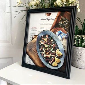 Seafood / Food Theme Handmade 8x10 Collage